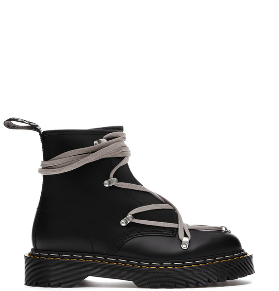  Giày Nữ Rick Owens x Dr. Martens 1460 Bex Leather Boot 'Black' 