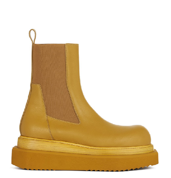  Giày Rick Owens Nam Fogachine Beatle Turbo 'Bronze Yellow' 