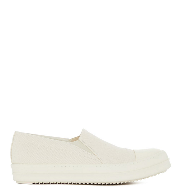  Giày Rick Owens Nam Fogachine Boat Sneaks 'White' 