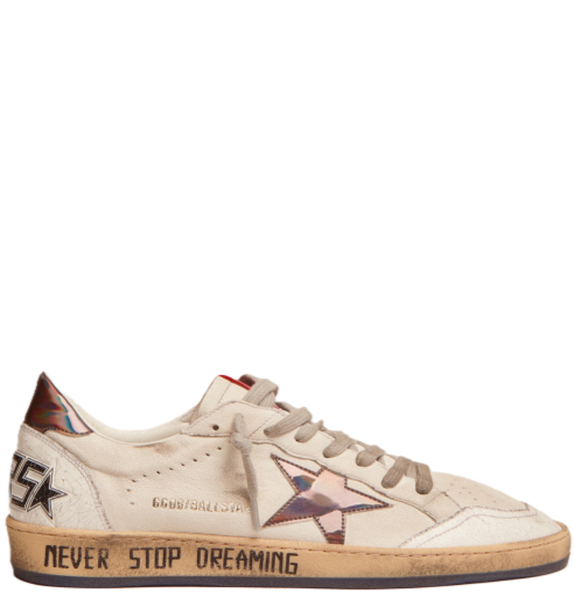  Giày Nam Golden Goose Ball Star 'White' 