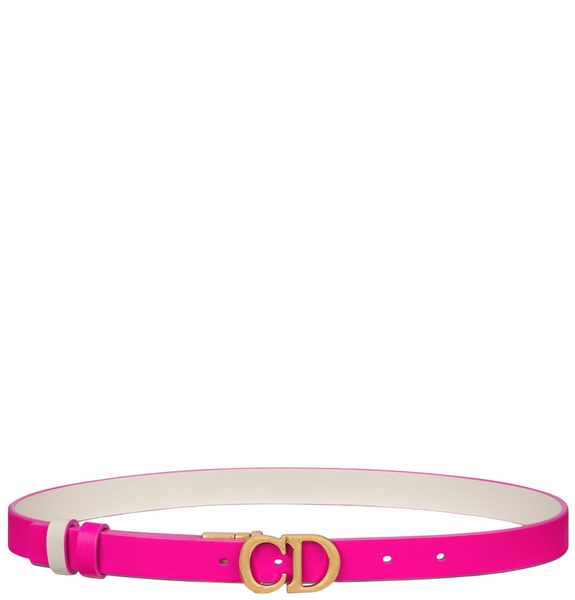  Thắt Lưng Nữ Dior Reversible Saddle Belt 'Rani Pink Latte' B0335CWGA-M45E 