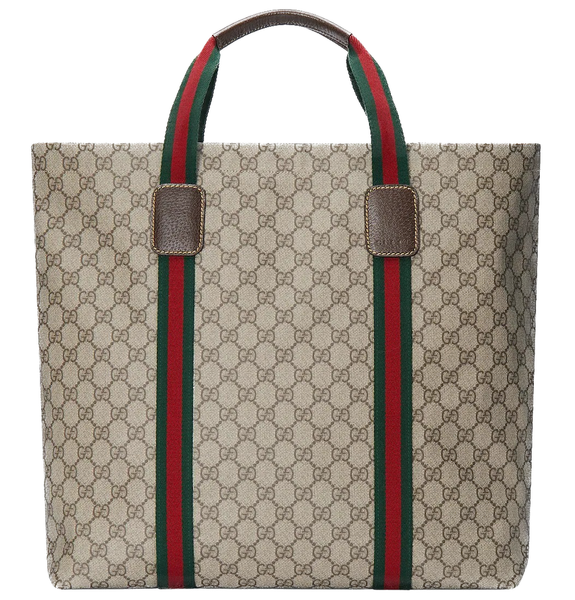  Túi Nam Gucci GG Tender Medium Tote Bag 'Beige Ebony' ‎ 