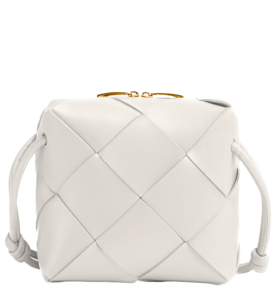  Túi Nữ Bottega Veneta Mini Cassette Camera Bag 'White' 