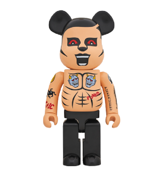  Mô Hình Bearbrick Punk Drunkers Tattoo Guy 