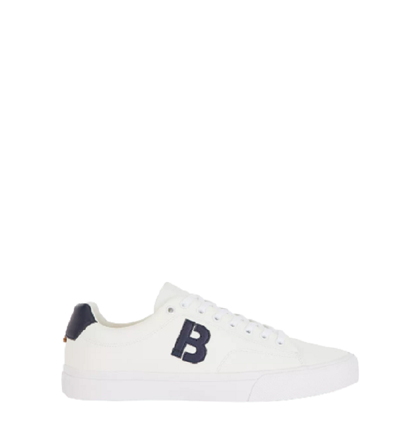  Giày Nam Hugo Boss Low Top Trainers Contrast B Detail 'White' 