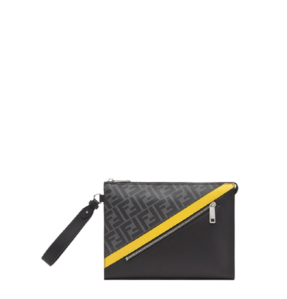  Túi Nam Fendi Flat Pouch 'Grey' 