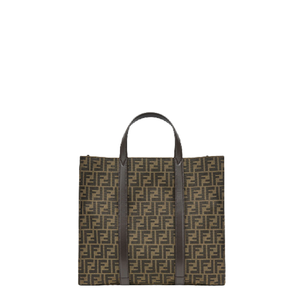  Túi Nam Fendi Shopper FF Jacquard Fabric 'Multicolour' 