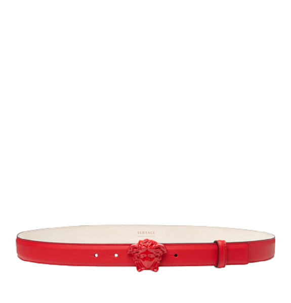  Thắt Lưng Nam Versace La Meedusa Leather Belt Classic Red 