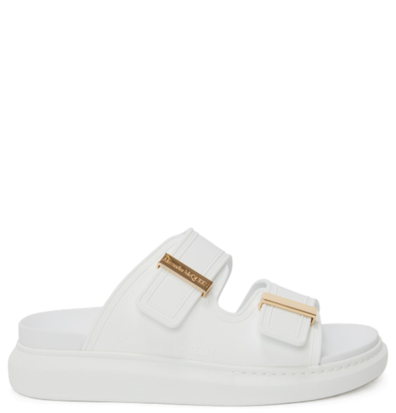  Dép Nữ Alexander McQueen Hybrid Slide 'Ivory' 