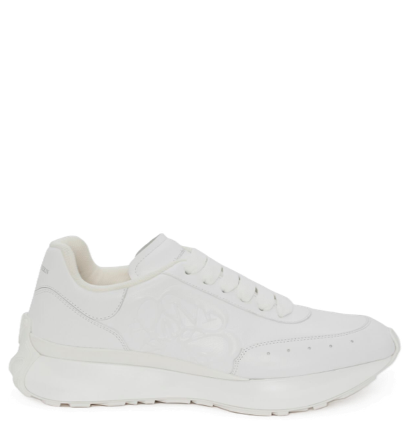  Giày Nữ Alexander McQueen Sprint Runner 'White' 