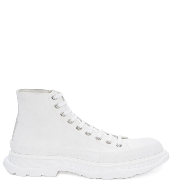  Giày Nữ Alexander McQueen Tread Slick 'White' 