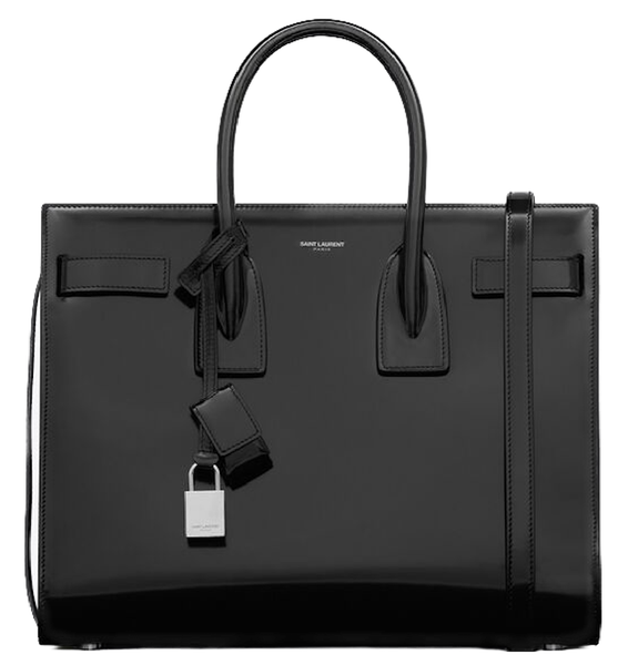  Túi Nữ Saint Laurent Sac De Jour Small In Brushed Leather 'Black' 