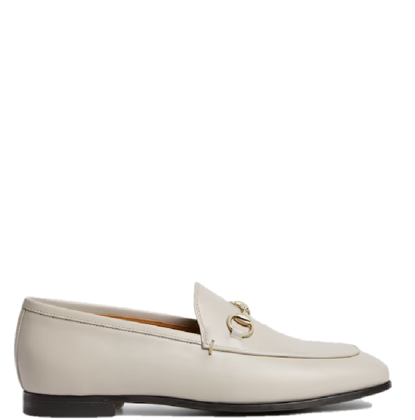  Giày Nữ Gucci Jordaan Loafer 'Light Grey Suede' 