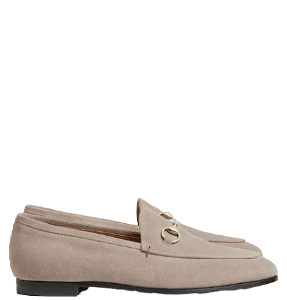  Giày Nữ Gucci Jordaan Loafer 'Beige Suede' 