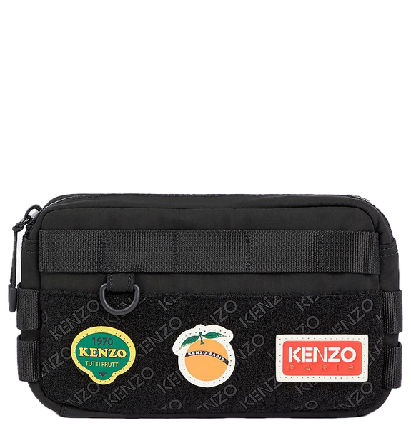  Túi Nam Kenzo Jungle Belt Bag 'Black' 