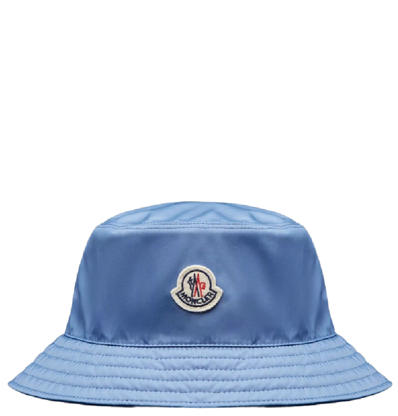  Mũ Nam Moncler Logo Bucket Hat 'Cobalt Blue' 