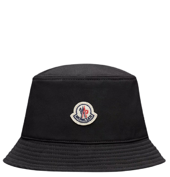  Mũ Nữ Moncler Cotton Bucket Hat 'Black' 