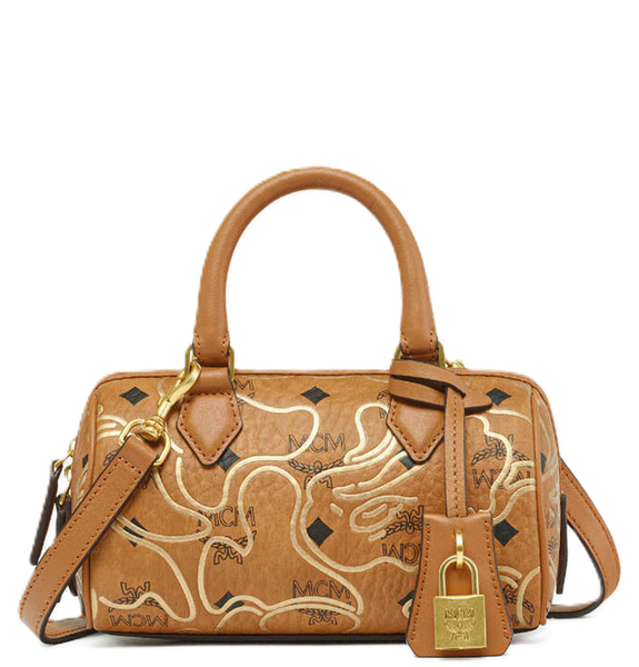  Túi MCM x Bape Ella LNY VI 'Cognac' 