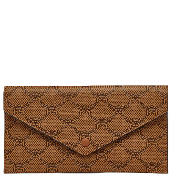  Túi Nữ MCM Himmel Continental Pouch Lauretos 'Cognac' 