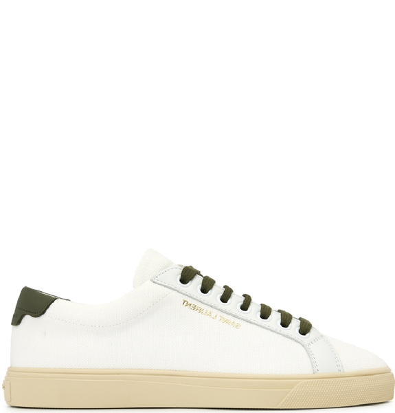  Giày Nữ Saint Laurent Andy Sneakers 'White' 