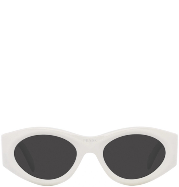  Kính Nữ Prada Cat Eye Acetate Sunglasses 'White' 