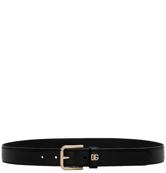  Thắt Lưng Nữ Dolce & Gabbana Logo Belt 'Black' 