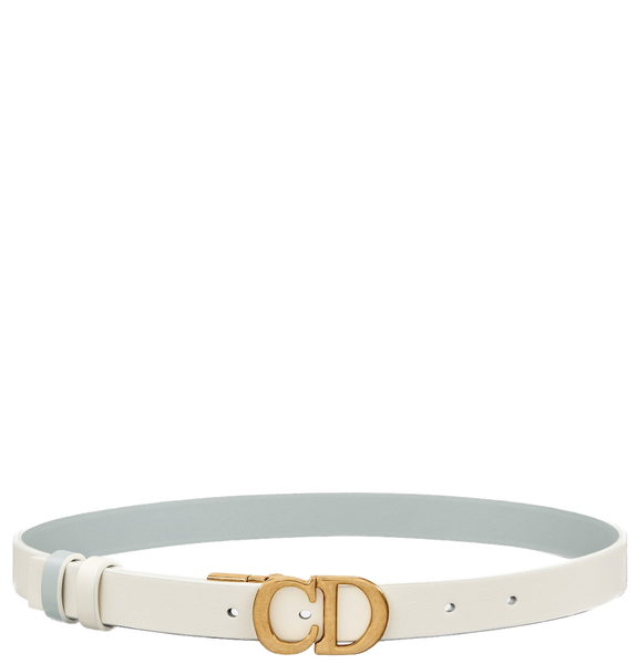  Thắt Lưng Nữ Dior Reversible Saddle Belt 'Placid Blue Latte' 