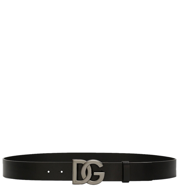  Thắt Lưng Nam Dolce & Gabbana Leather Belt 'Black' 