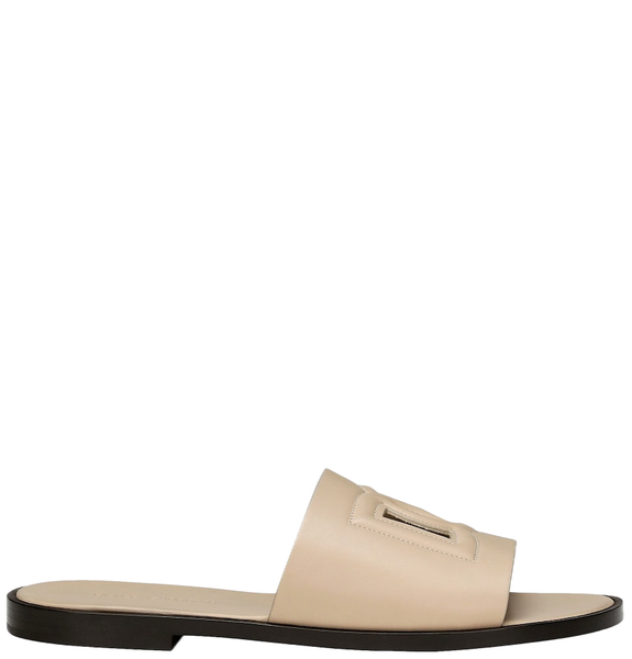  Dép Nam Dolce & Gabbana Calfskin Sandals 'Beige' 