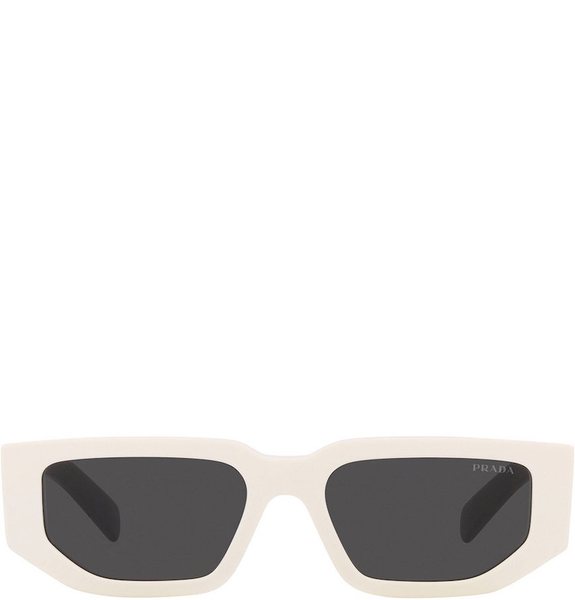  Kính Nữ Prada Rectangle Sunglasses 'Black White' 