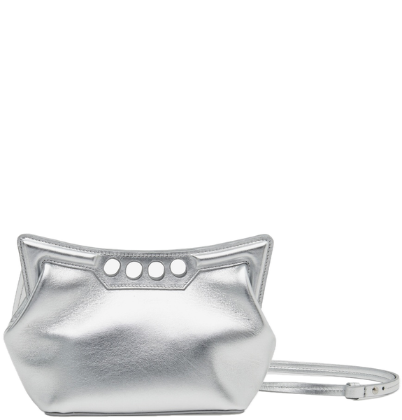  Túi Nữ Alexander McQueen Peak Bag Mini 'Silver' 