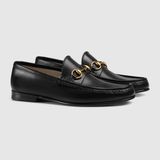  Giày Nam Gucci Horsebit 1953 Loafer 'Black' 