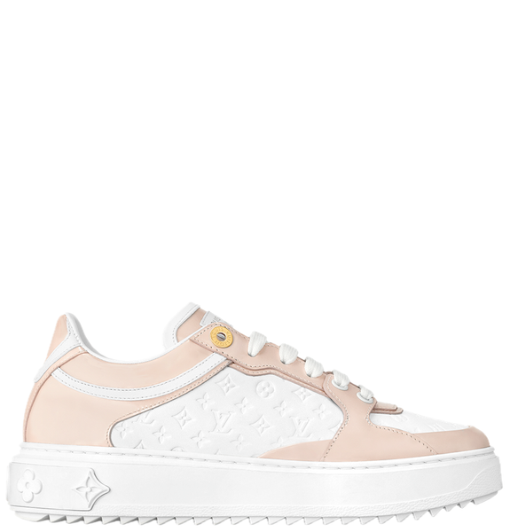  Giày Nữ Louis Vuitton Time Out Trainers 'Rose Clair Pink' 