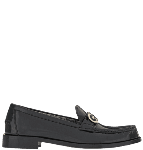  Giày Nữ Salvatore Ferragamo Gancini Loafer 'Black' 