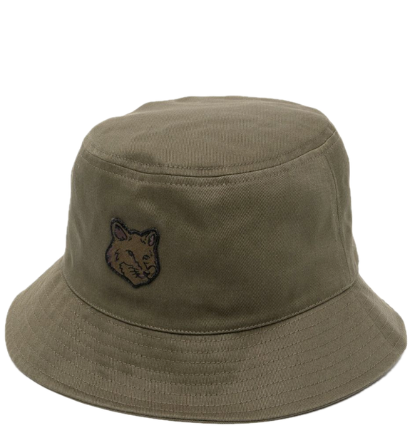 Mũ Maison Kitsune Fox-patch Bucket Hat 'Green' 