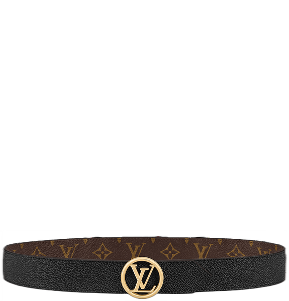  Thắt Lưng Nữ Louis Vuitton Circle 35mm Reversible Belt 'Black' 