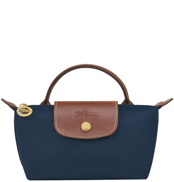  Túi Nữ Longchamp Le Pliage Original Pouch With Handle 'Navy' 