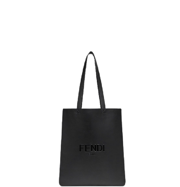  Túi Nữ Fendi Flat Shopping 'Black Leather' 