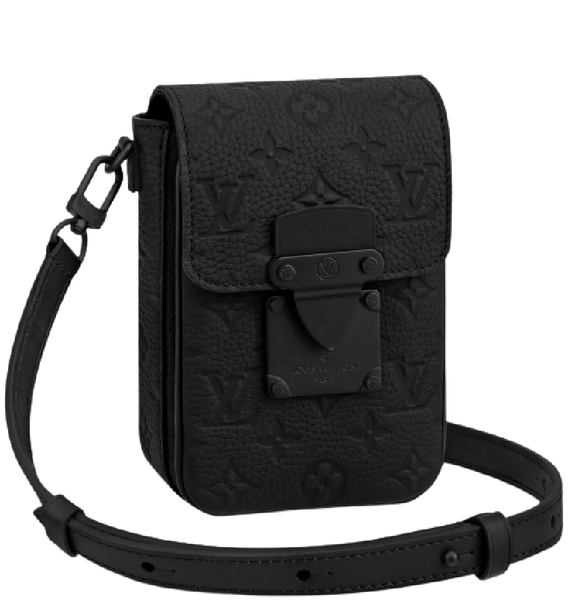  Túi Nam Louis Vuitton S-Lock Vertical Wearable Wallet 'Black' 