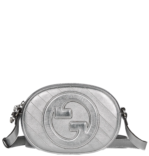  Túi Nữ Gucci Blondie Mini Shoulder Bag 'Silver' 