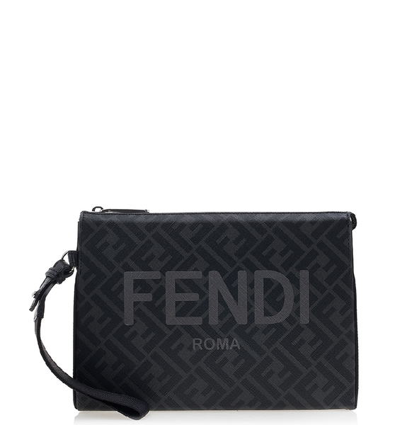  Túi Nam Fendi Monogram Clutch 'Black' 