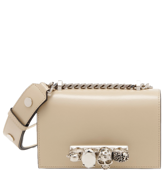  Túi Nữ Alexander McQueen Biker Mini Satchel 'Camel' 