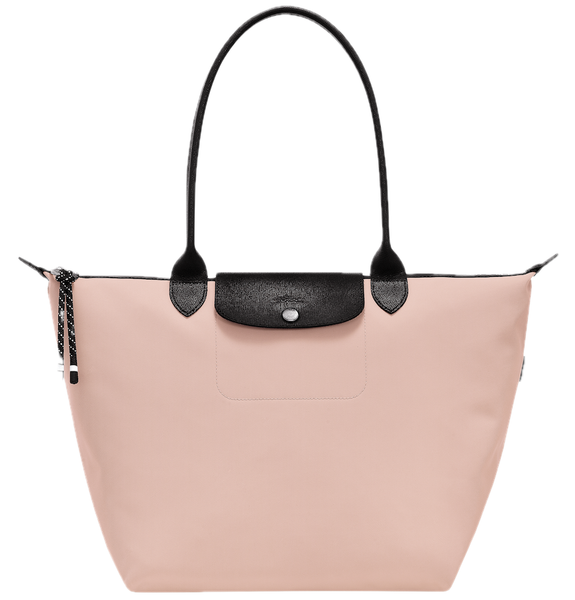 T I N Longchamp Le Pliage Collection L Tote Bag Nude L Hsr