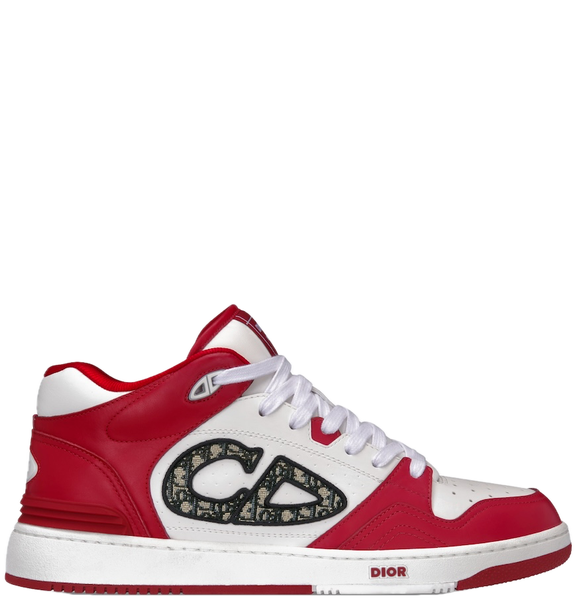  Giày Nam Dior B57 Mid-top Sneaker 'Red' 