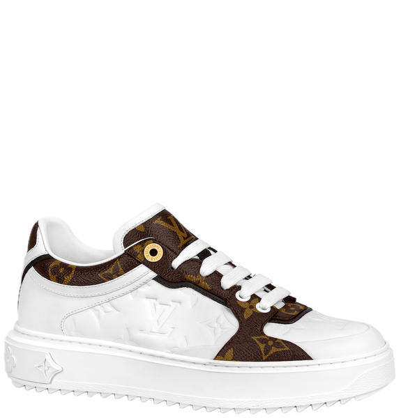  Giày Nữ Louis Vuitton Time Out Trainers 'White' 