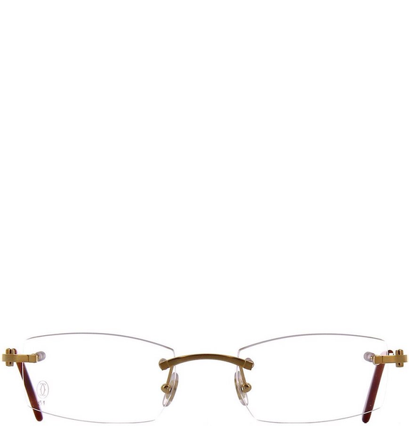  Kính Nam Cartier C Decor Eyeglasses 'Gold' 