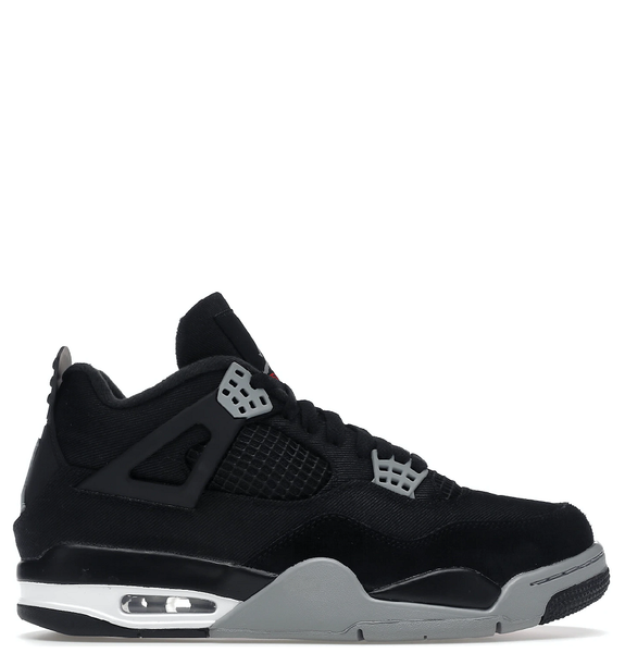  Giày Nike Air Jordan 4 Retro SE 'Black Light Steel' 