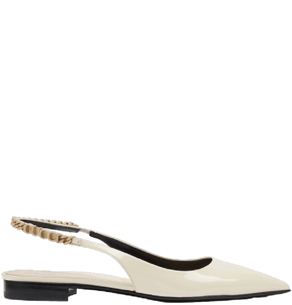  Giày Nữ Gucci Signoria Ballet Flat 'White' 