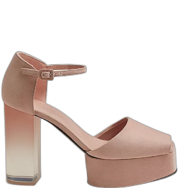  Giày Nữ Hermes Fever 70 Sandal 'Rose Opaline' 