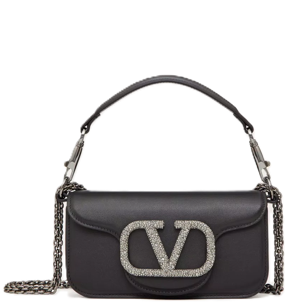  Túi Nữ Valentino Locò Small Jewel Logo 'Black' 